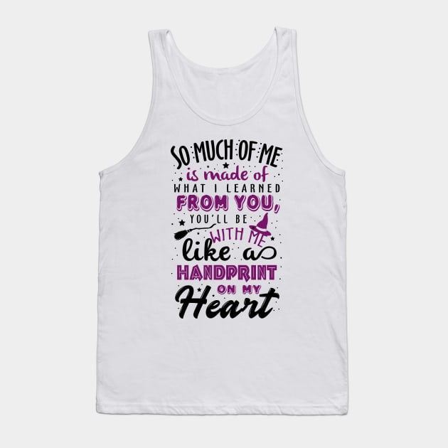 Wicked. Handprint on my heart. Tank Top by KsuAnn